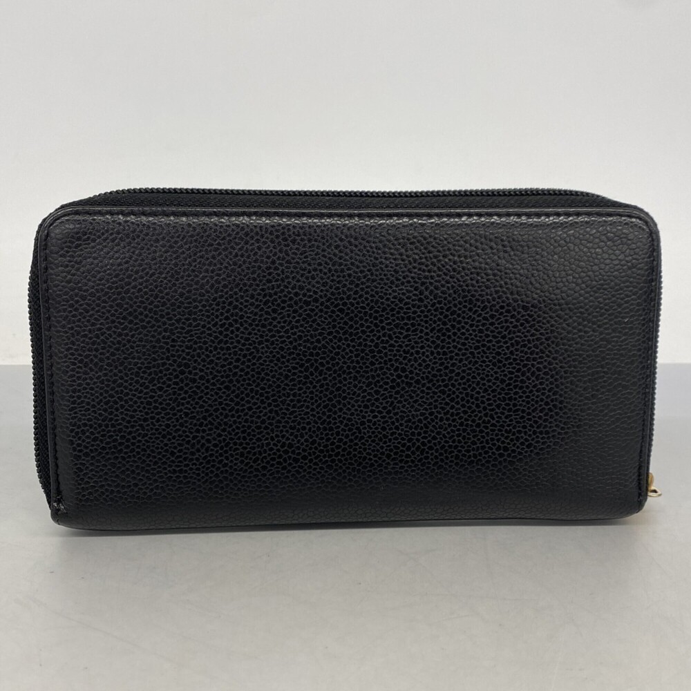 CHANEL Black Caviar Leather Wallet - Picture 7 of 7